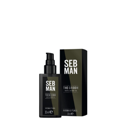 SebMan The Groom - hooldav õli juustele ja habemele 30ml