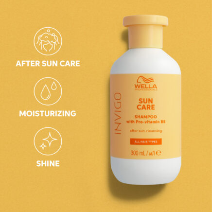 INVIGO SUN CARE After Sun Cleansing Shampoo– Päevitusjärgne  šampoon juustele 300 ml - Image 2