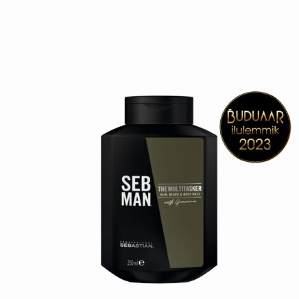 SebMan The Multitasker-kolm ühes puhastus juustele, habemele ja kehale 250ml