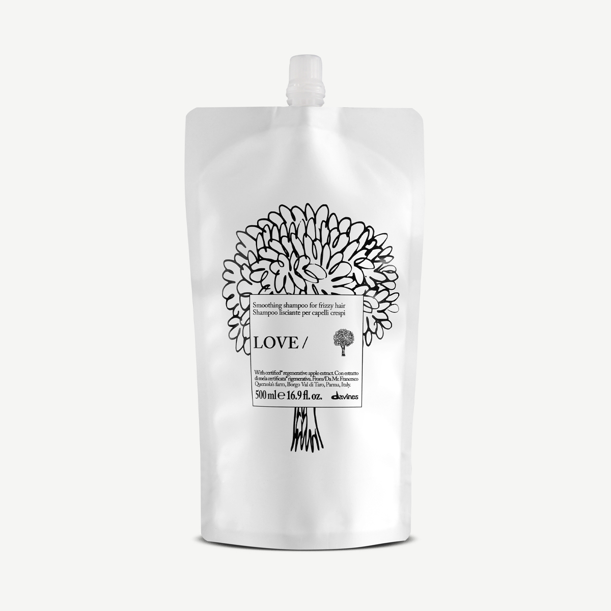 Davines DECH LOVE SMOOTHING Shampoo REFILL 500ml